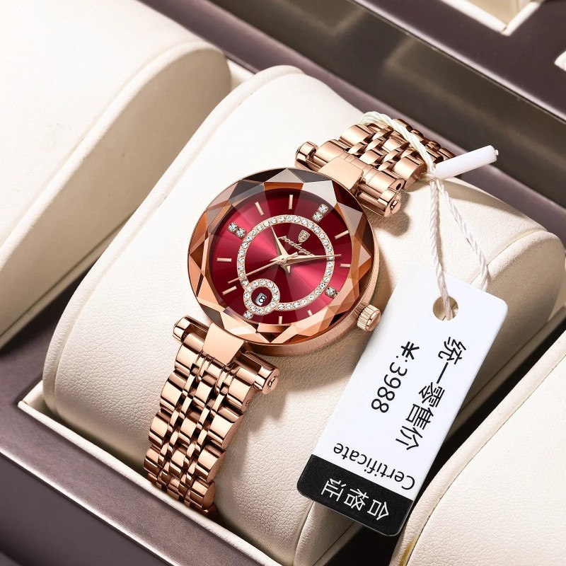 2025 Valentin's Day Gifts brand waterproof ultra-thin women's watch new luxury quartz watch